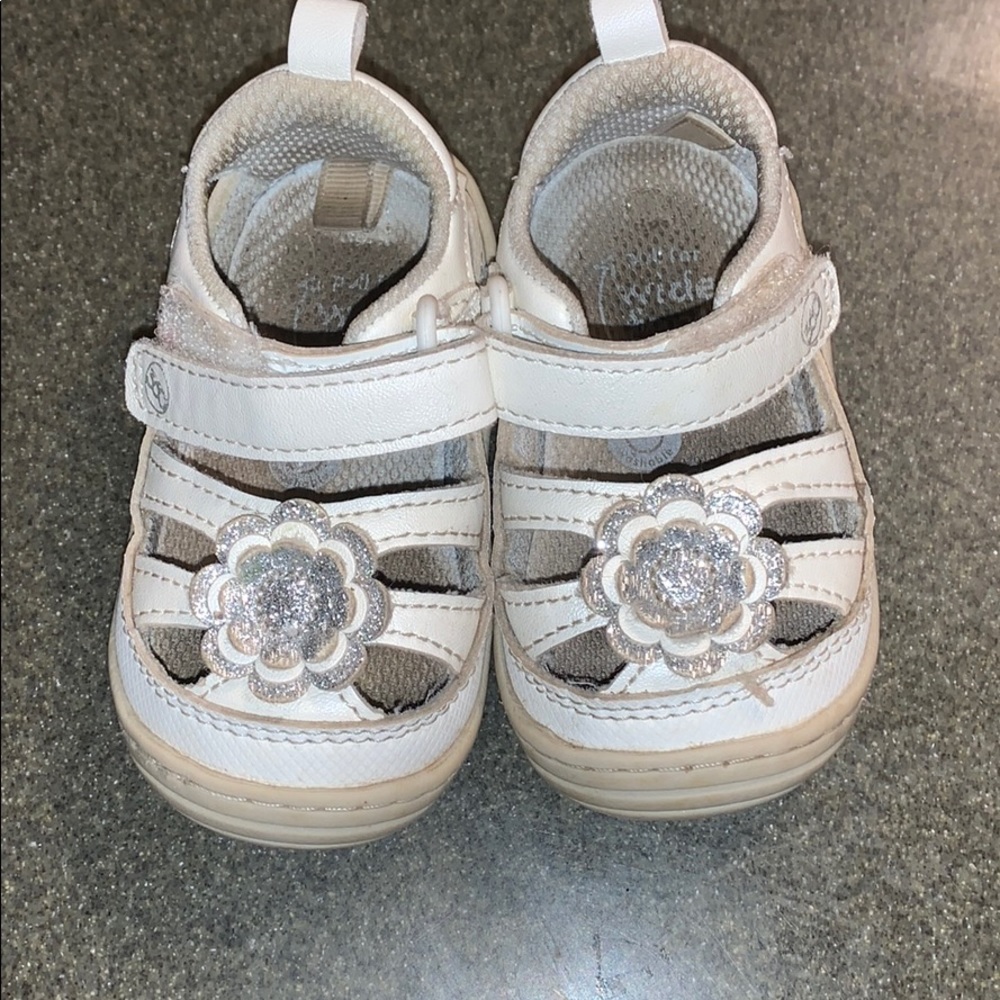White Stride Rite Sandals